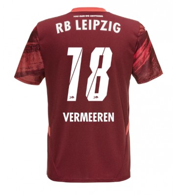 RB Leipzig Arthur Vermeeren #18 Udebanetrøje 2024-25 Kort ærmer